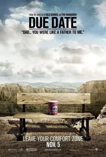 Poster to the movie "Due Date" #668667
