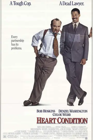 Poster to the movie "Heart Condition" #669877