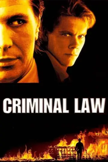 Poster to the movie "Criminal Law" #1069010