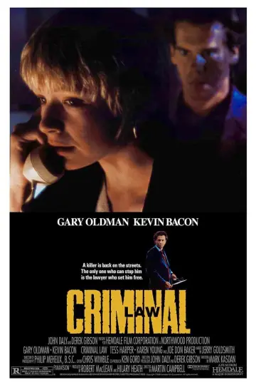 Poster to the movie "Criminal Law" #1069011