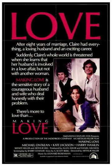 Poster to the movie "Making Love" #1133273