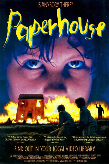 Poster to the movie "Paperhouse" #1012244