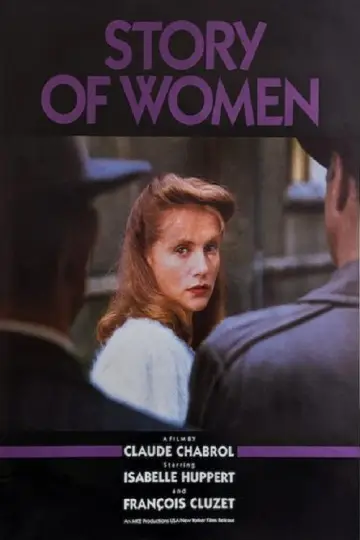 Poster to the movie "Story of Women" #1086755