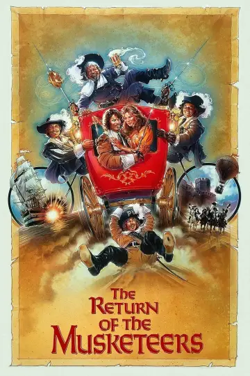 Poster to the movie "The Return of the Musketeers" #1037747