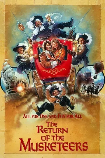 Poster to the movie "The Return of the Musketeers" #1037751