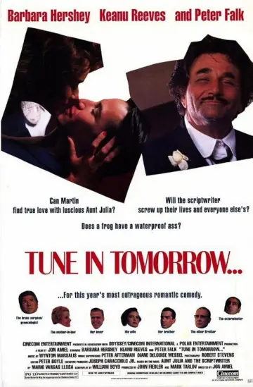 Poster to the movie "Tune in Tomorrow..." #1066371