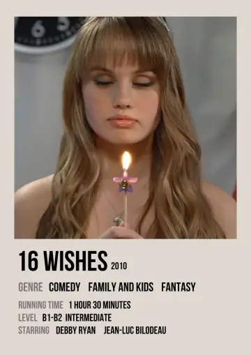 Poster to the movie "16 Wishes" #1323408
