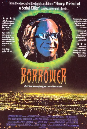 Poster to the movie "The Borrower" #707491