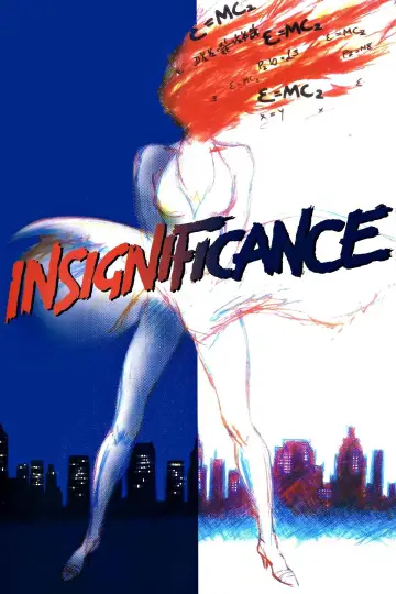 Poster to the movie "Insignificance" #1129983