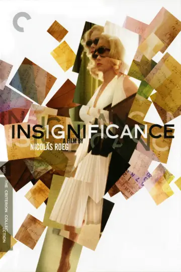 Poster to the movie "Insignificance" #1129988