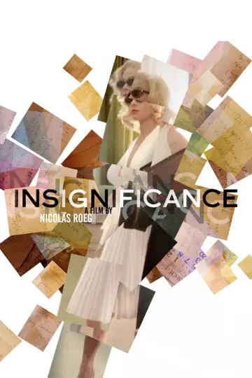 Poster to the movie "Insignificance" #1129991