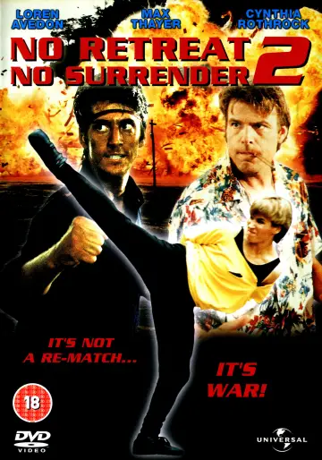 Poster to the movie "No Retreat, No Surrender 2: Raging Thunder" #1090206