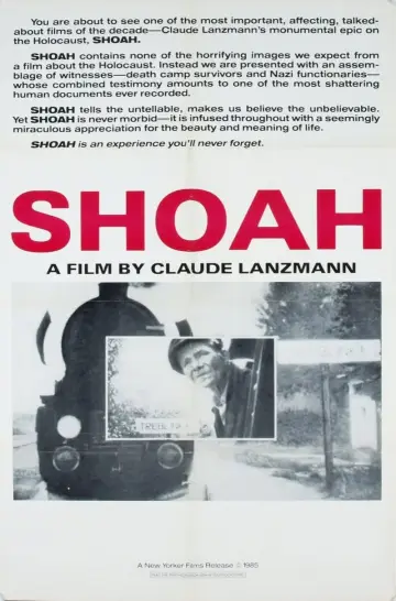 Poster to the movie "Shoah" #1017711