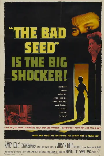 Poster to the movie "The Bad Seed" #861473