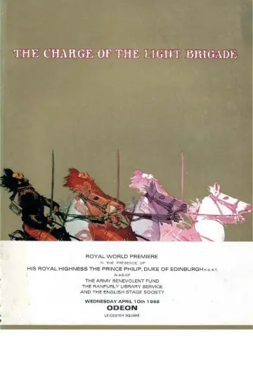 Poster to the movie "The Charge of the Light Brigade" #1068584