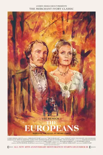 Poster to the movie "The Europeans" #1123877