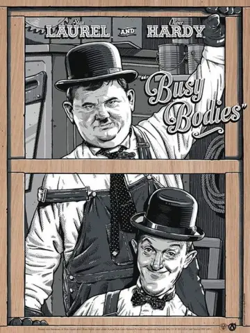 Poster to the movie "Busy Bodies" #603142