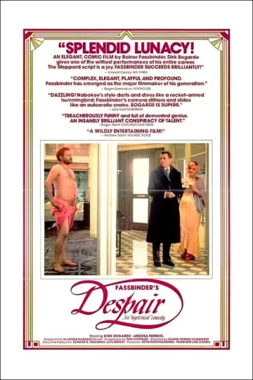 Poster to the movie "Despair" #1131311