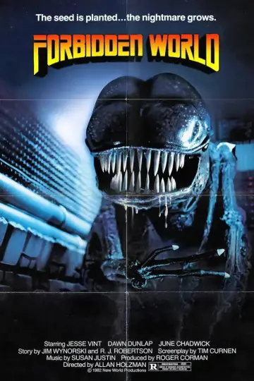 Poster to the movie "Forbidden World" #1054791