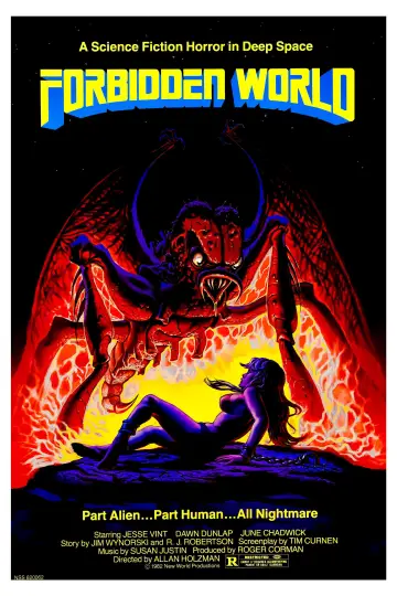 Poster to the movie "Forbidden World" #1054794