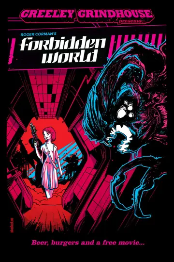 Poster to the movie "Forbidden World" #1054801