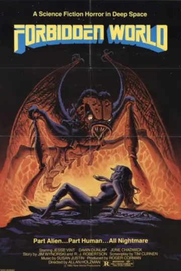 Poster to the movie "Forbidden World" #1054804