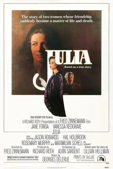 Poster to the movie "Julia" #1104223