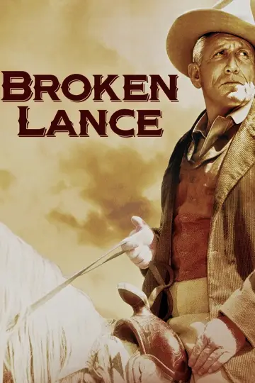 Poster to the movie "Broken Lance" #1105857