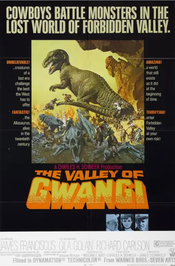 Poster to the movie "The Valley of Gwangi" #1054349