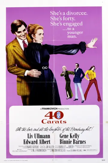 Poster to the movie "40 Carats" #770561