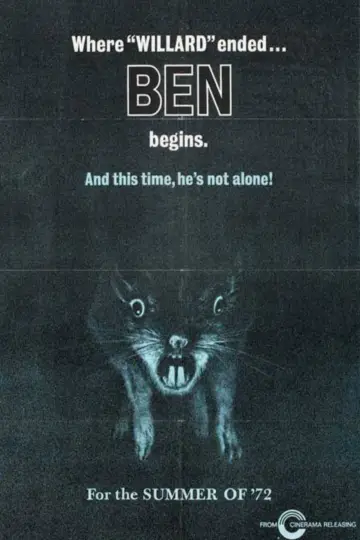 Poster to the movie "Ben" #1089738