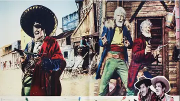Backdrop to the movie "Two Gangsters in the Wild West" #1622492