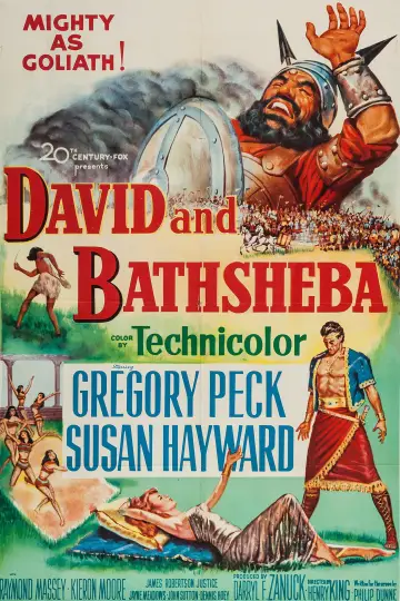 Poster to the movie "David and Bathsheba" #1061733