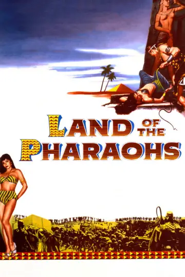 Poster to the movie "Land of the Pharaohs" #1029328