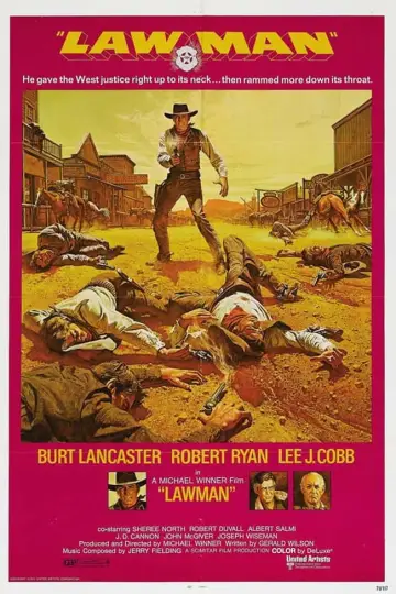 Poster to the movie "Lawman" #113577