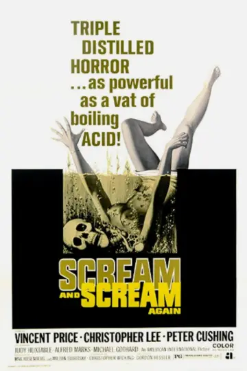 Poster to the movie "Scream and Scream Again" #1572140