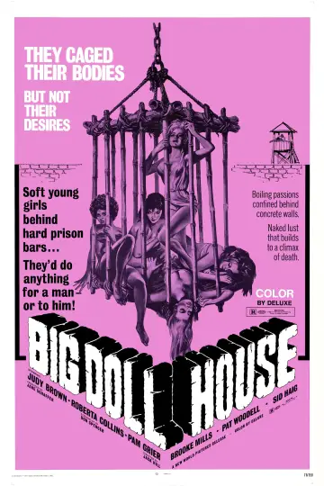 Poster to the movie "The Big Doll House" #843012