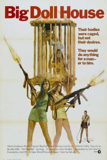 Poster to the movie "The Big Doll House" #843022