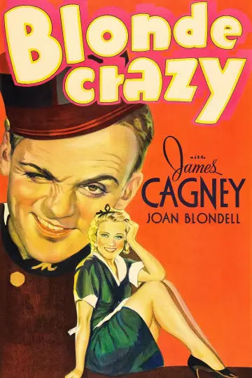 Poster to the movie "Blonde Crazy" #1130694