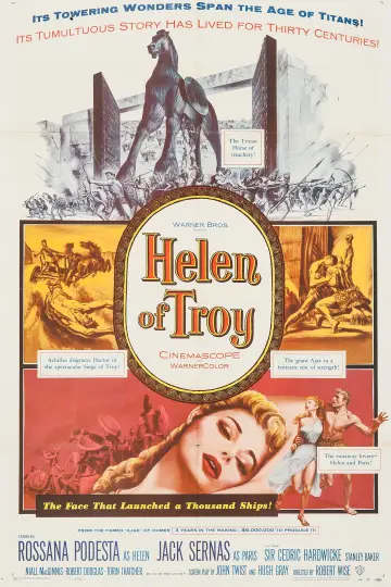 Poster to the movie "Helen of Troy" #903181