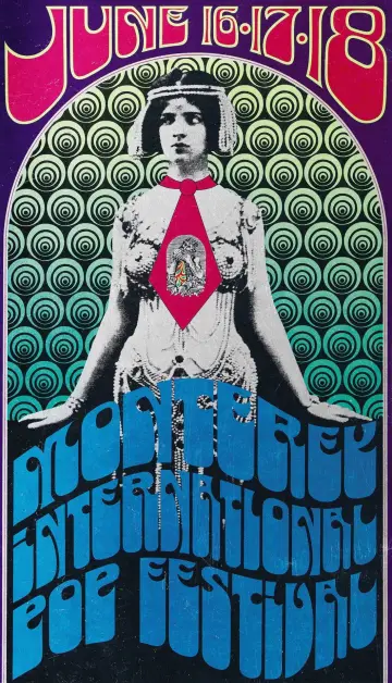 Poster to the movie "Monterey Pop" #1131860