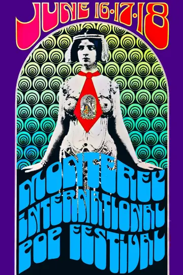 Poster to the movie "Monterey Pop" #1131865