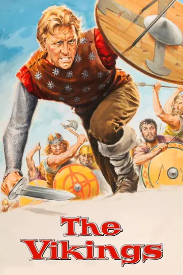 Poster to the movie "The Vikings" #896956