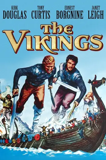 Poster to the movie "The Vikings" #896959