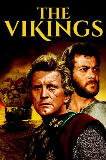 Poster to the movie "The Vikings" #896962