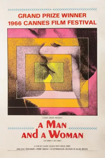 Poster to the movie "A Man and a Woman" #533812