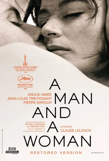 Poster to the movie "A Man and a Woman" #533819