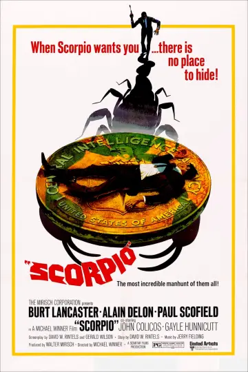 Poster to the movie "Scorpio" #671975