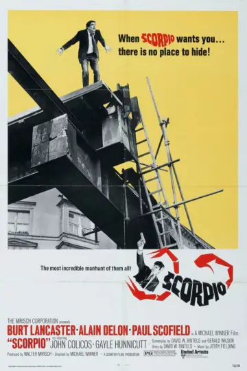 Poster to the movie "Scorpio" #671980