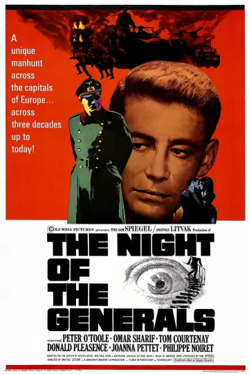 Poster to the movie "The Night of the Generals" #1075024